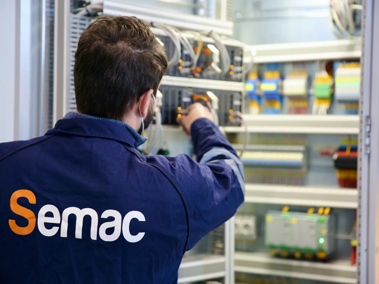SEMAC Automation technicians at a process automation partner facility
